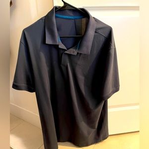 Lululemon polo. Dark blue and size xl